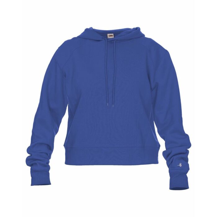 Women's Crop Hooded Sweatshirt Thumbnail