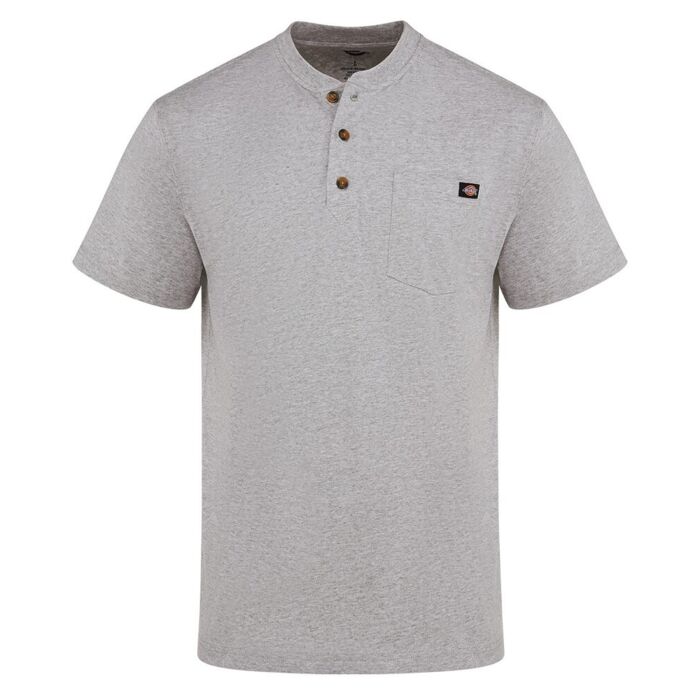 Men's Heavyweight Traditional Short Sleeve Henley Thumbnail