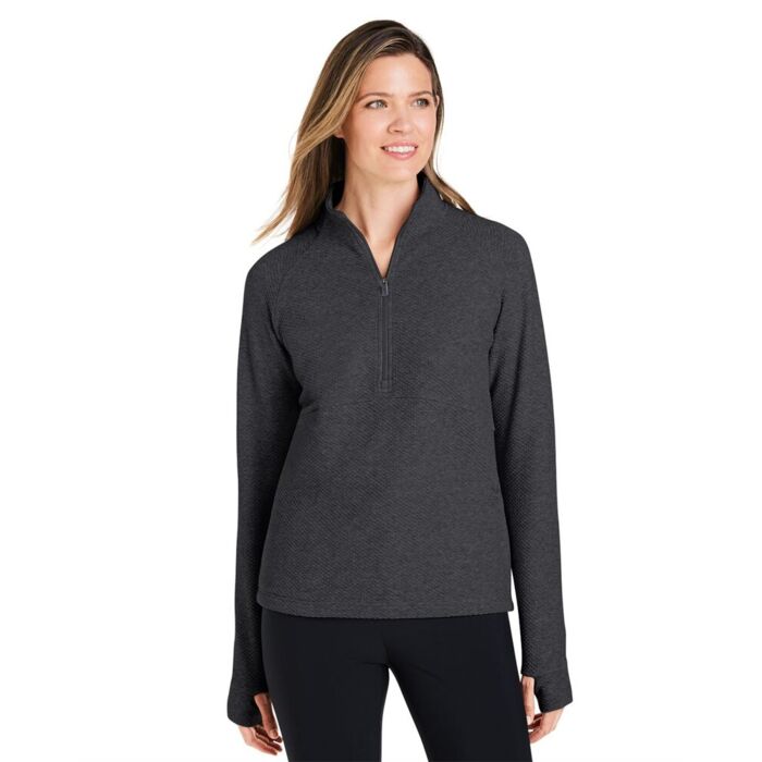 Women's Spirit Textured Quarter-Zip Pullover Thumbnail