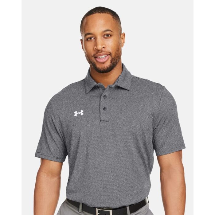 Men's Destin Drive Striped Performance Polo Thumbnail