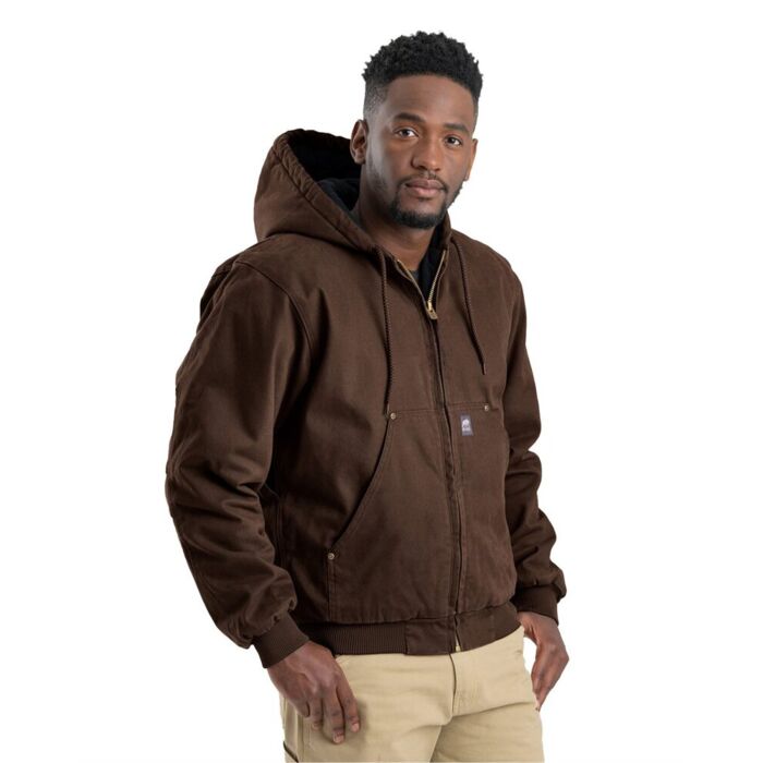 Men's Heartland Washed Cotton Duck Hooded Jacket Thumbnail