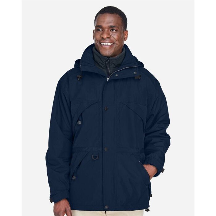 Men's 3-in-1 Parka with Dobby Trim Thumbnail