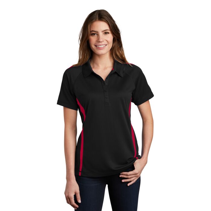 Women's PosiCharge ® Micro Mesh Colorblock Polo Thumbnail