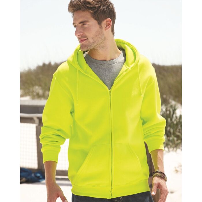 Unisex USA-Made Full-Zip Hooded Sweatshirt Thumbnail