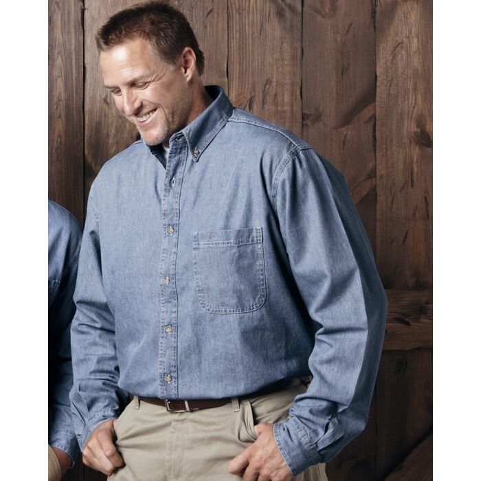 Men's Tall Denim Shirt Thumbnail