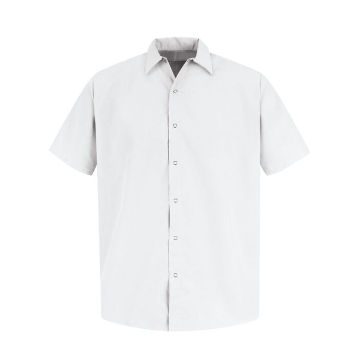 Men's Specialized Pocketless Polyester Work Shirt Thumbnail