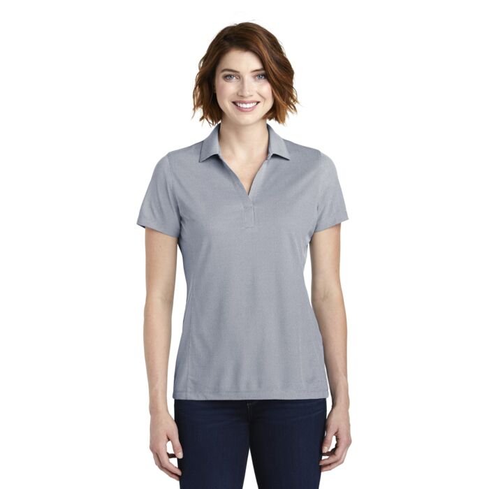 Women's Poly Oxford Pique Polo Thumbnail