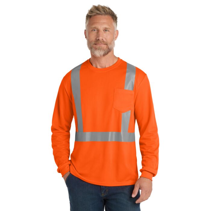 Ansi 107 Class 2 Mesh Long Sleeve Tee Thumbnail